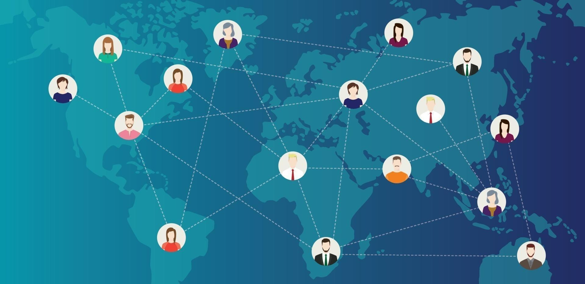 social-media-world-connected