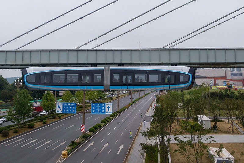 first suspended monorail line-1