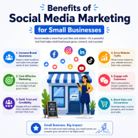 Benefits of Social Media Marketing for Small Businesses 96 Benefits of Social Media Marketing for Small Businesses