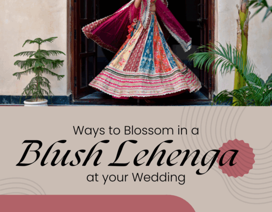 Blush Lehenga at your Wedding